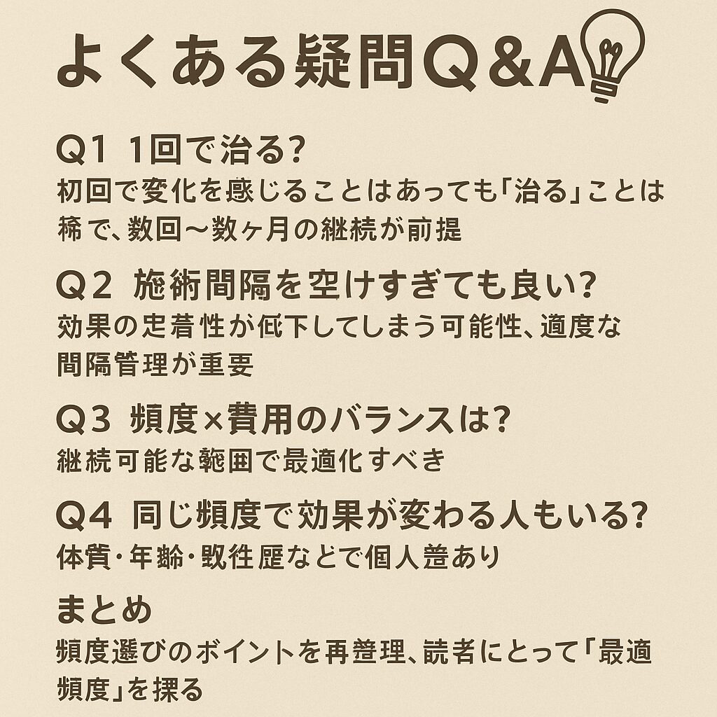 よくある疑問Q＆Aとまとめ