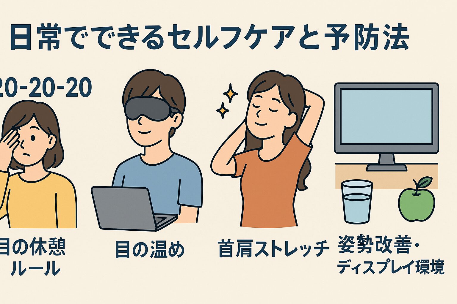 日常でできるセルフケアと予防法