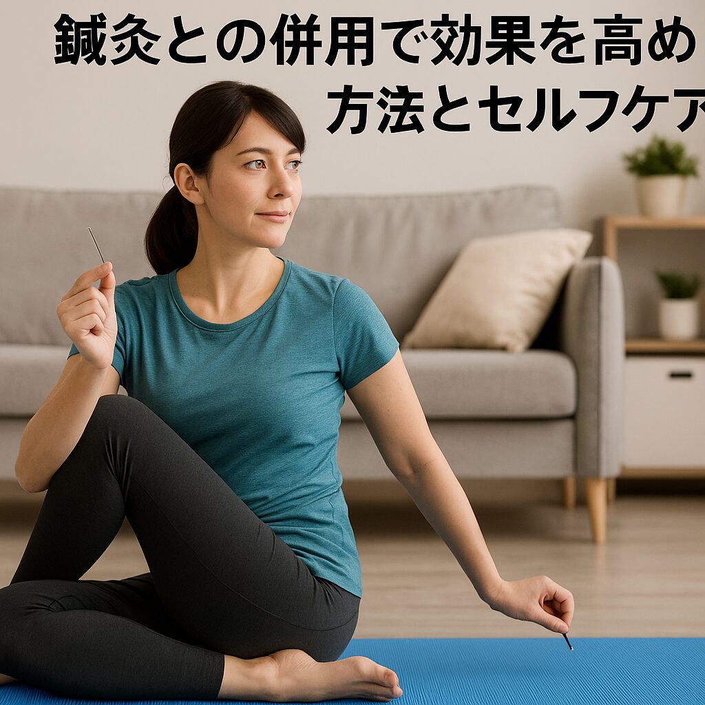 鍼灸との併用で効果を高める方法とセルフケア