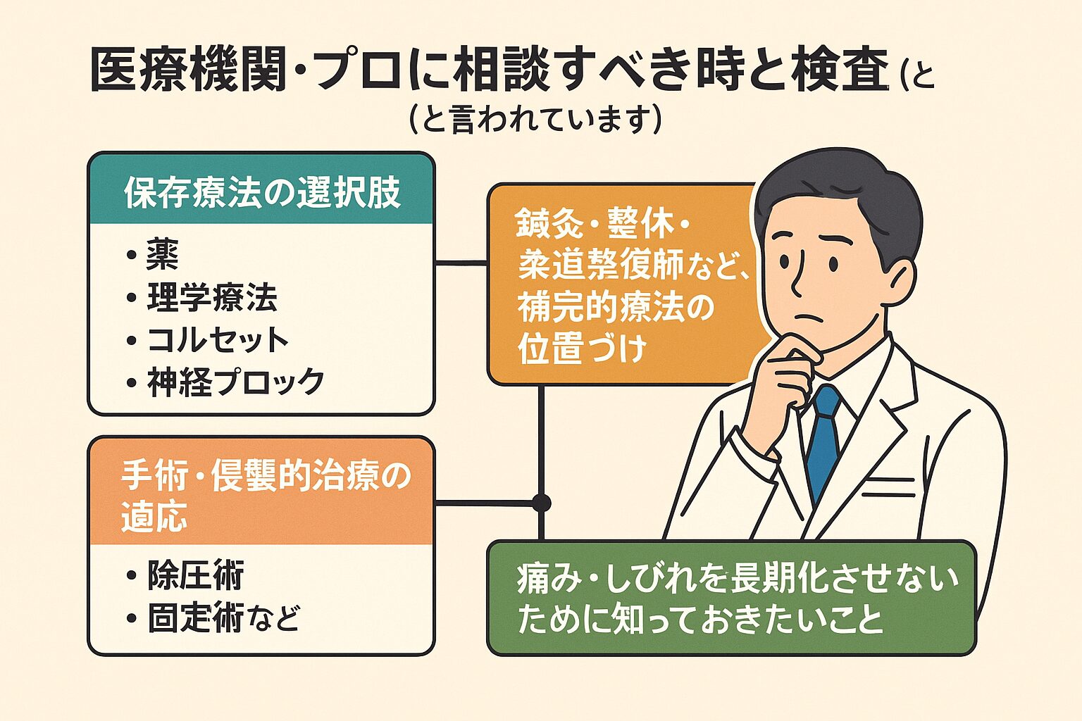 医療機関・プロに相談すべき時と検査の現状