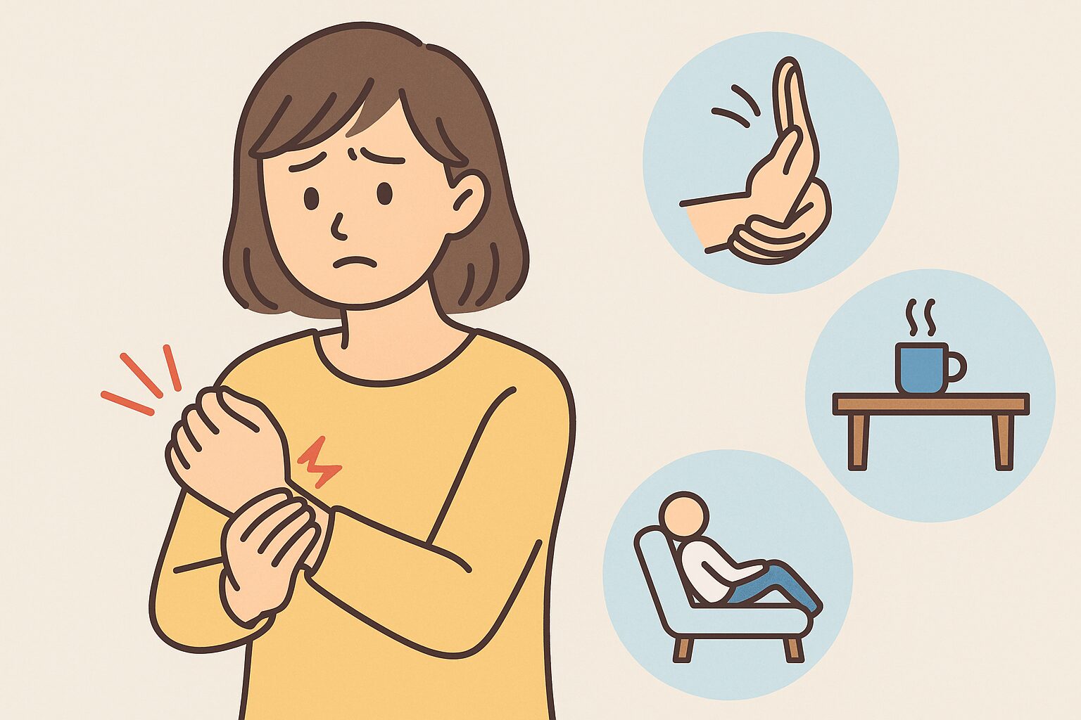 再発を防ぐための日常動作・生活習慣改善