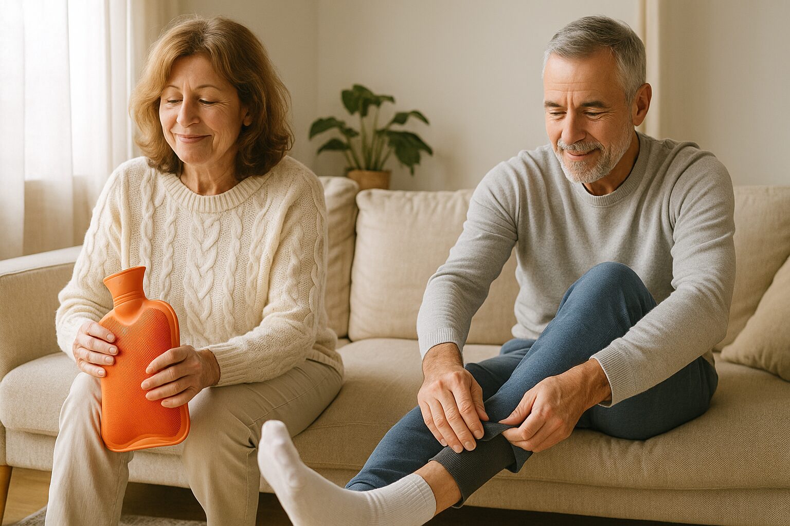 寒さで膝が痛い50代が今すぐできるセルフケア3選