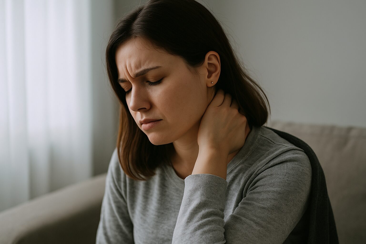 生理と「首の痛み・違和感」は関係する?