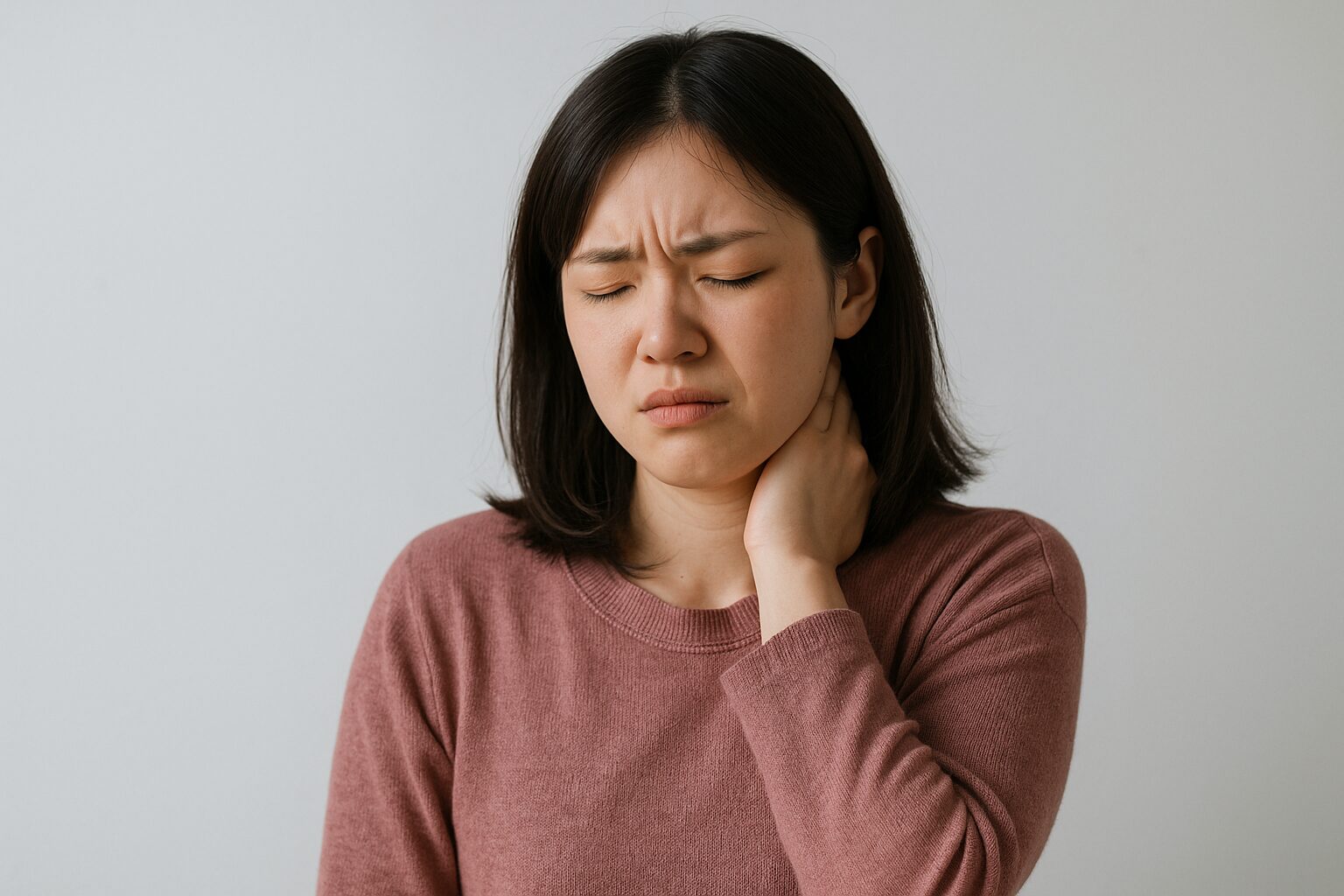 生理で首が痛くなる主な原因