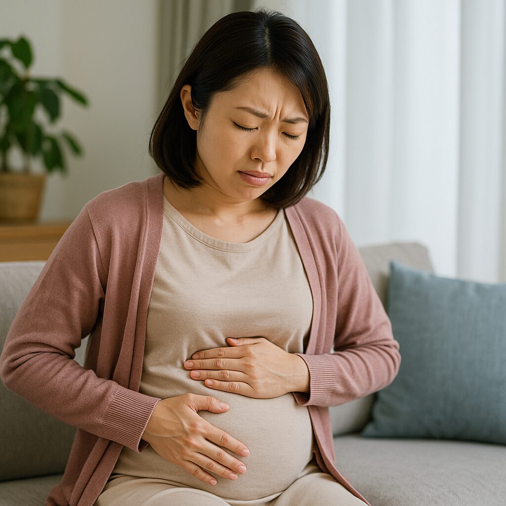 みぞおちの痛みとは？妊娠中に起こりやすい理由を知ろう