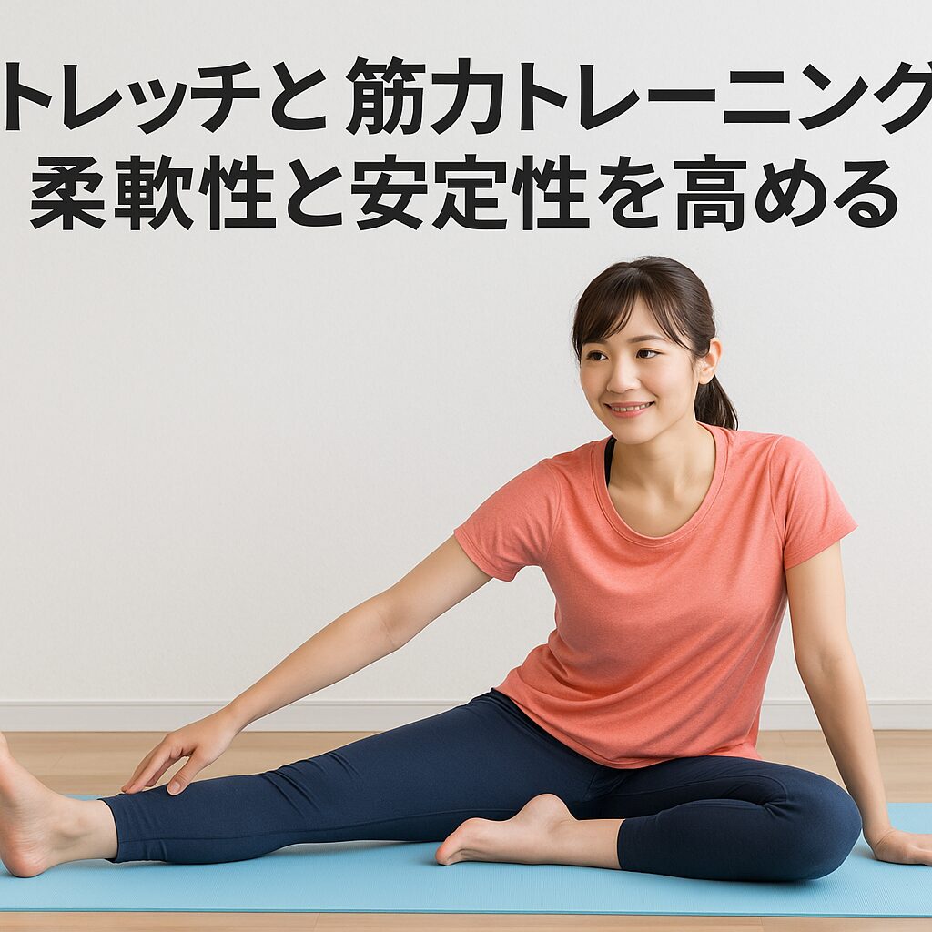 ストレッチと筋力トレーニングで柔軟性と安定性を高める
