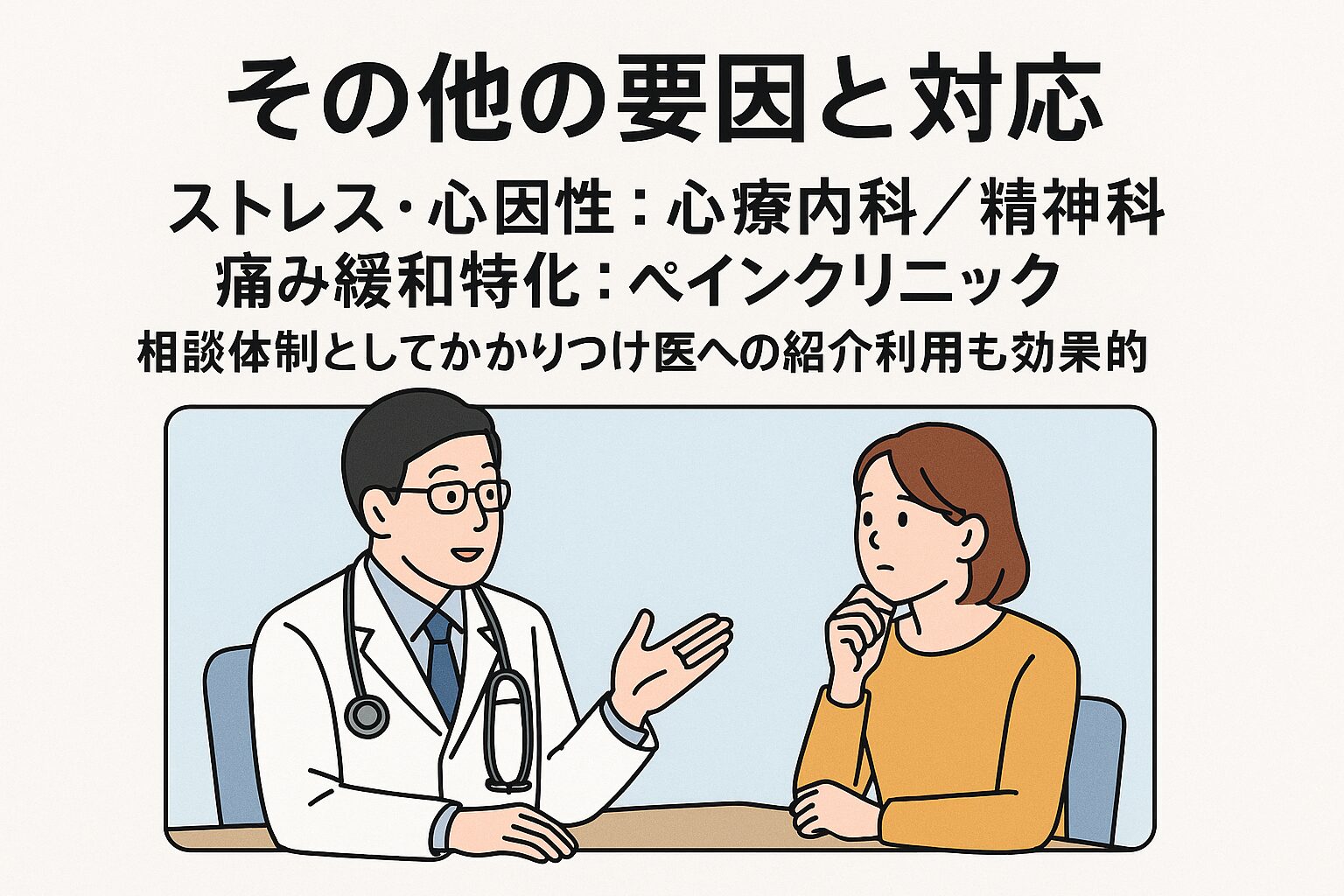 その他の要因と対応