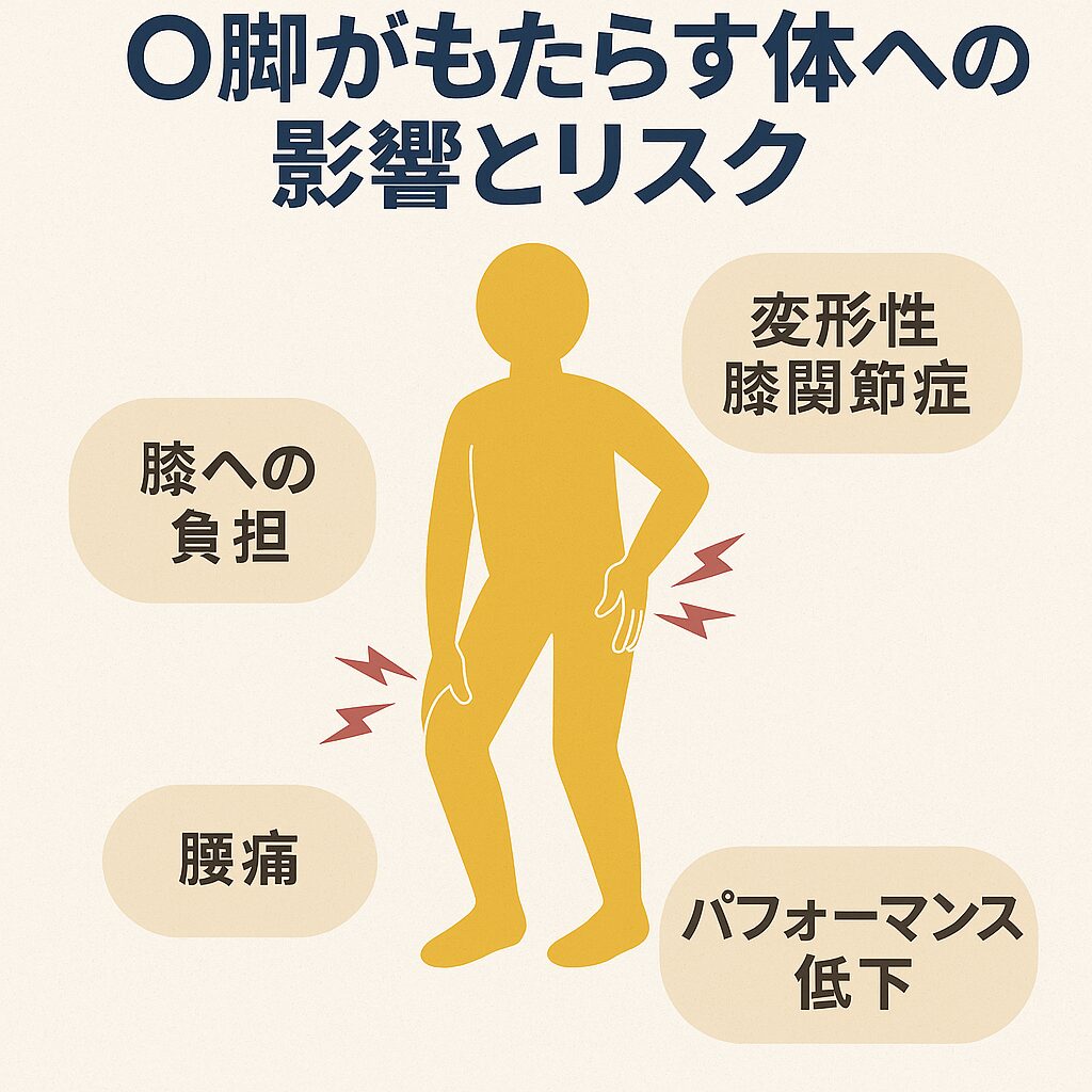o脚がもたらす体への影響とリスク