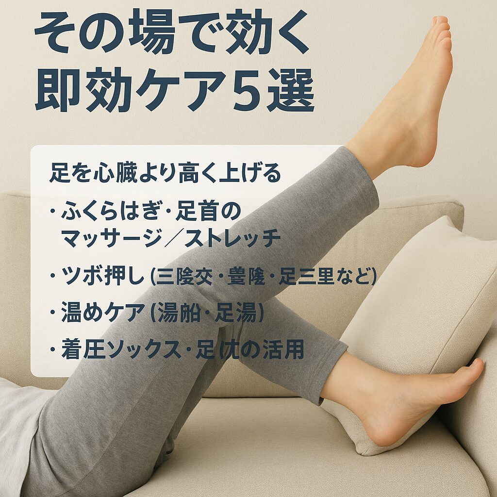 その場で効く即効ケア5選