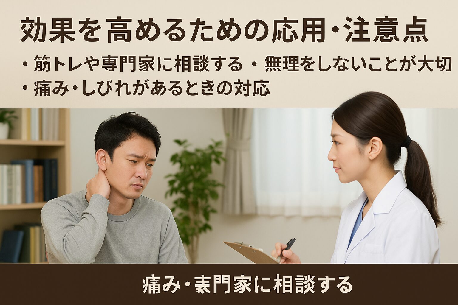 効果を高めるための応用・注意点