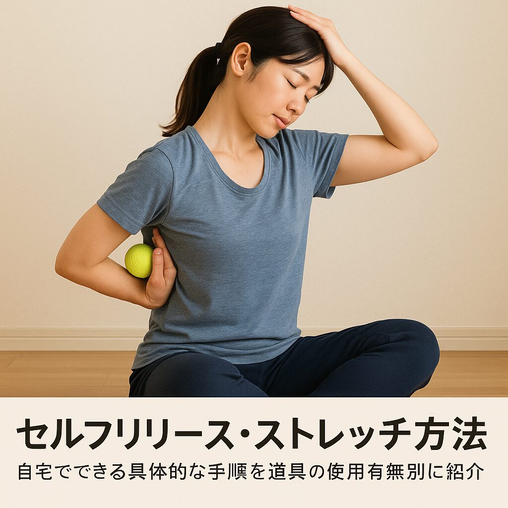 セルフリリース・ストレッチ方法：自宅でできる具体的な手順
