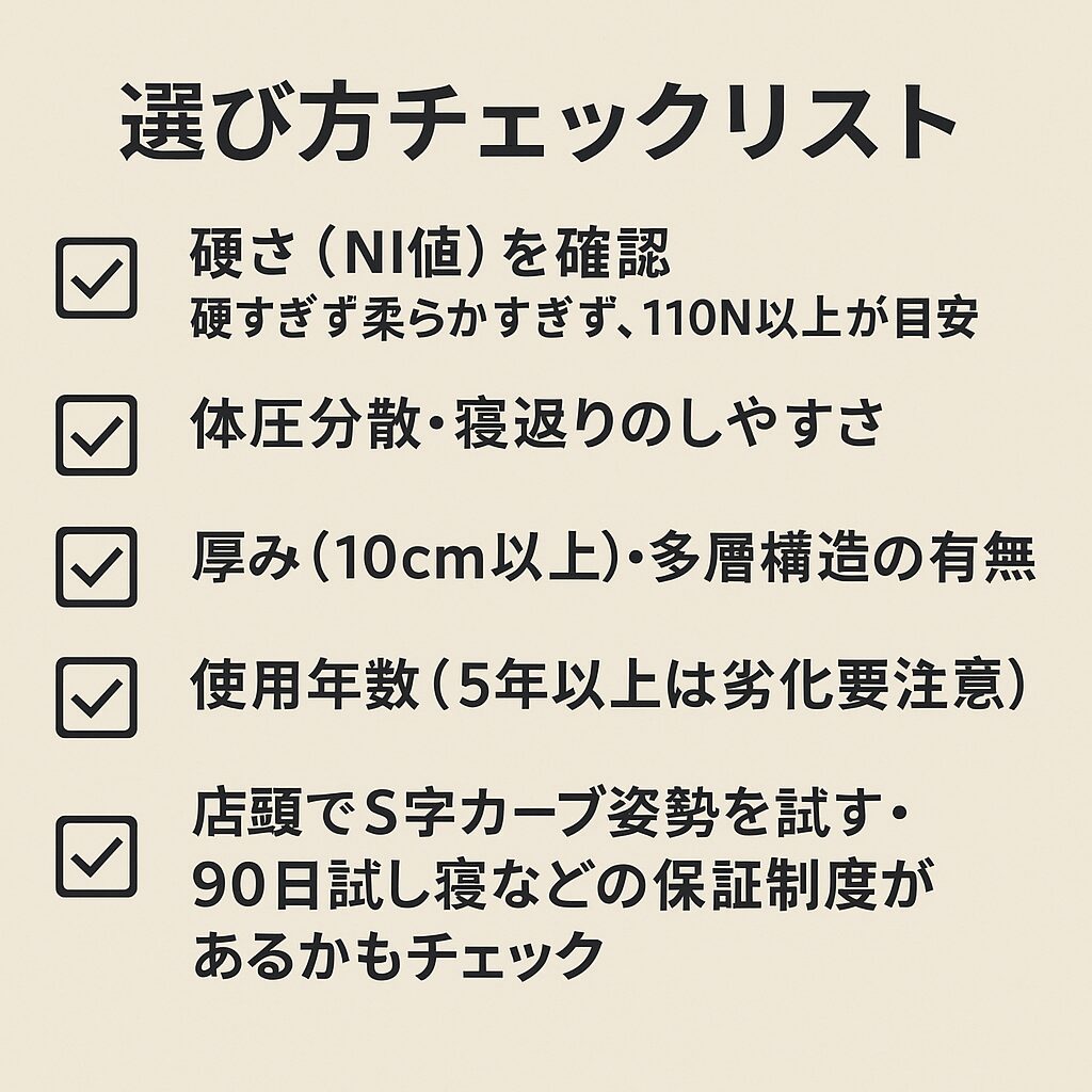 選び方チェックリスト