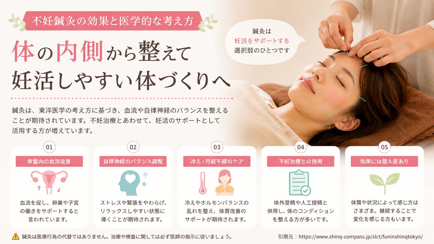 不妊鍼灸に期待できる効果と医学的な考え方