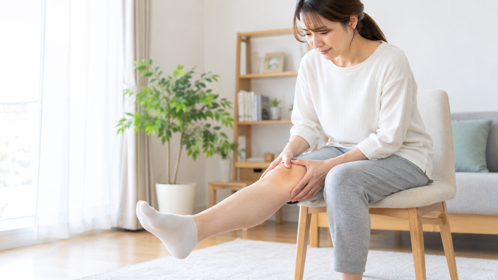 膝を伸ばすと痛いのはなぜ?まず確認したい原因