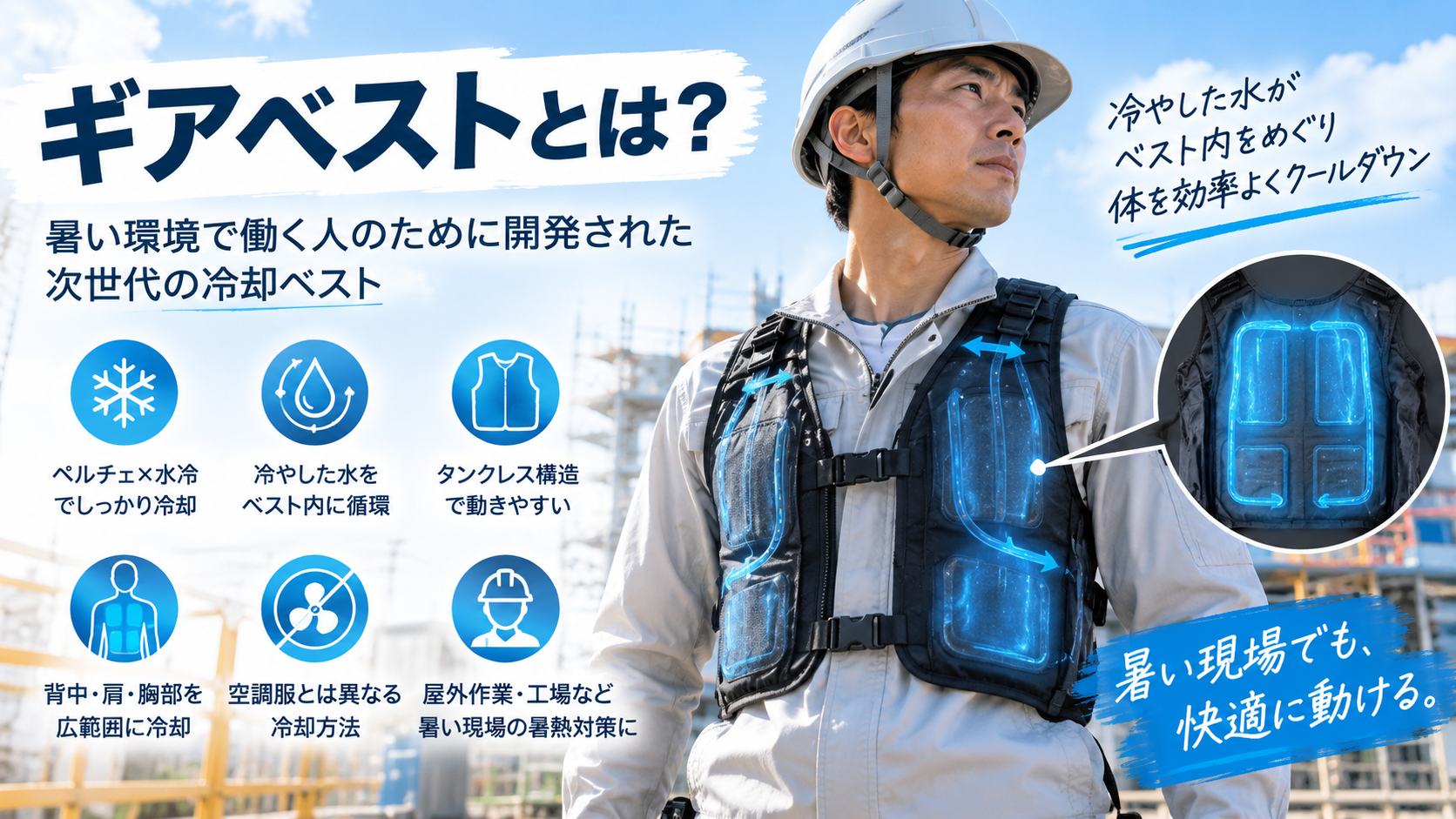 ギアベストとは?メディエイド アイシングギア ベストの特徴