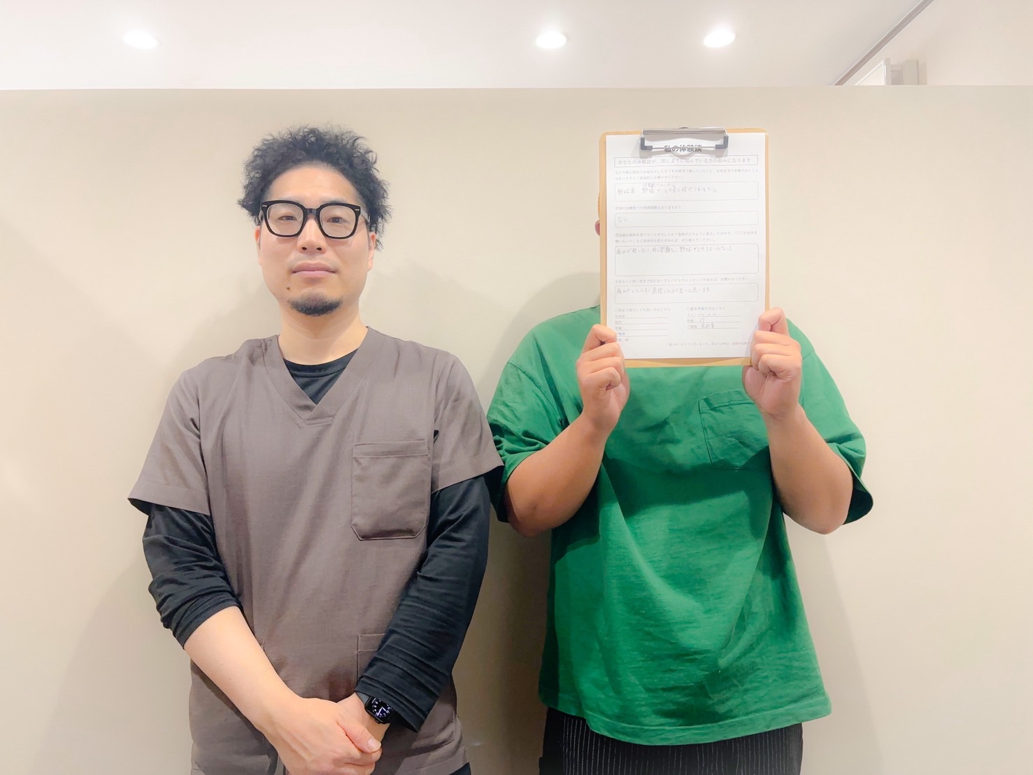 患者さんとの2ショット