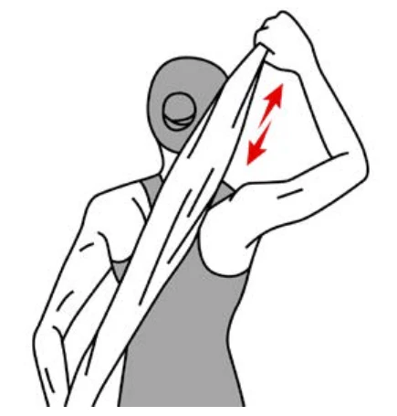 肩甲骨の上が痛いときのセルフケア