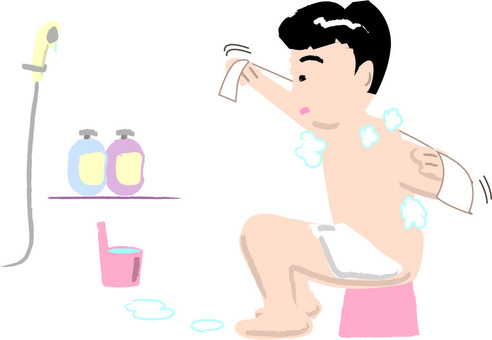 温活・入浴で背中の血流を良くする