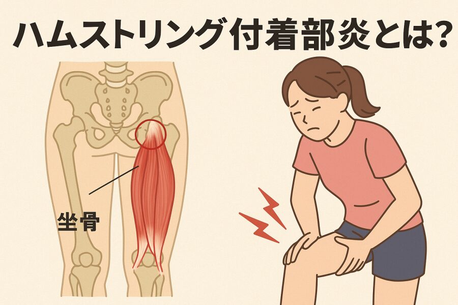 ハムストリング付着部炎とは?基本の知識