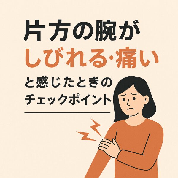 症状の見分け方:危険なしびれ vs 放置OKのしびれ