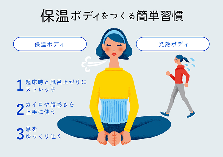 寒さの場面別セルフ対策&注意点