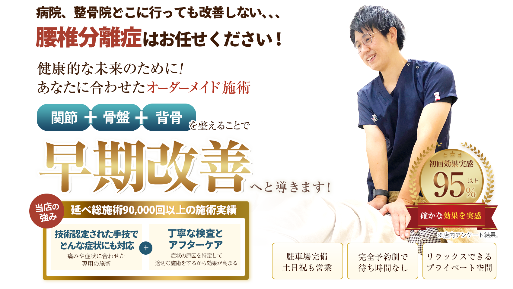 腰椎分離症TOP