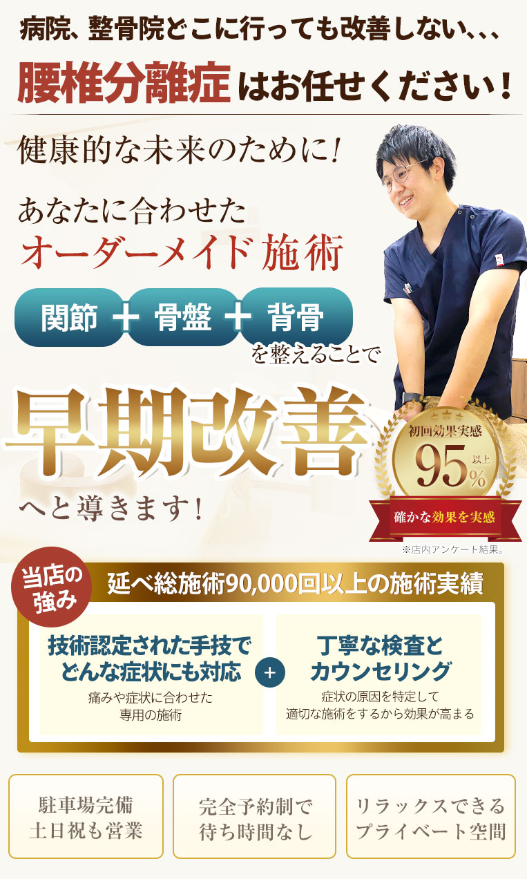 腰椎分離症TOP