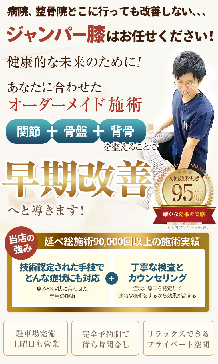 ジャンパー膝TOP