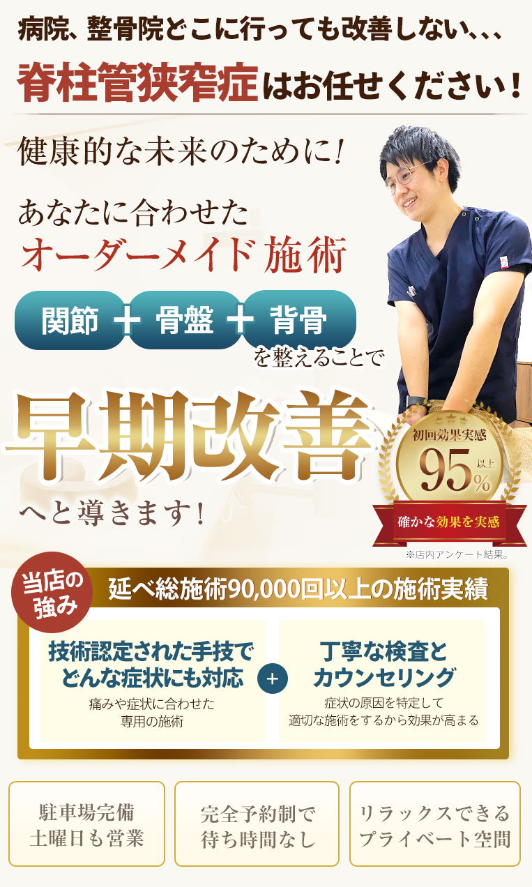 脊柱管狭窄症TOP